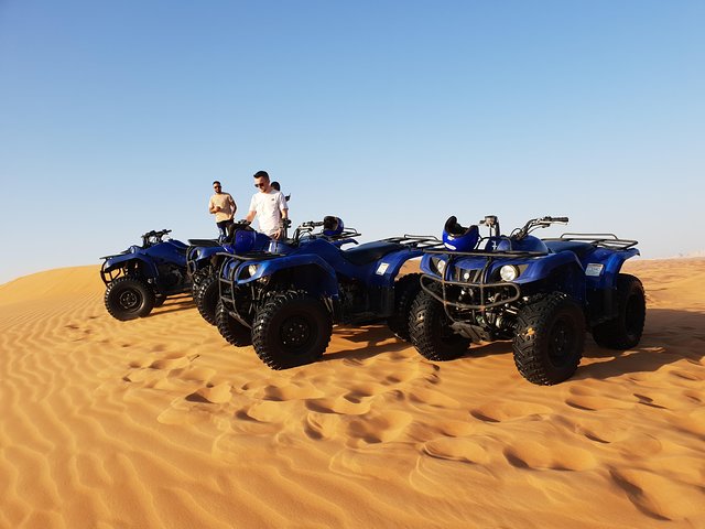 Dubai: Quad Bike Desert Adventure Safari, Desert Sand Boarding - Image 2
