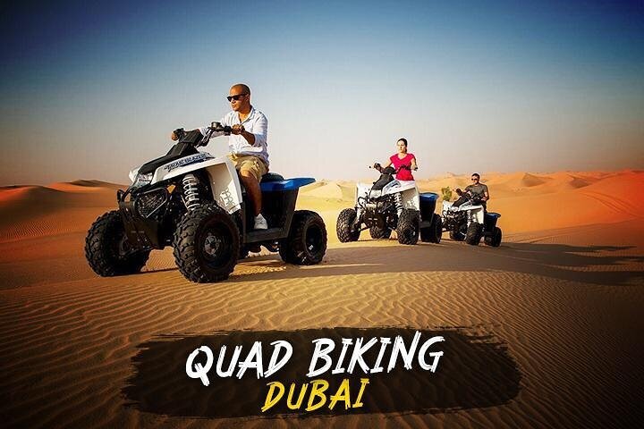 Dubai Quad bike ride 30 Min: Dune bashing, Sand Boarding & Dinner - Image 2