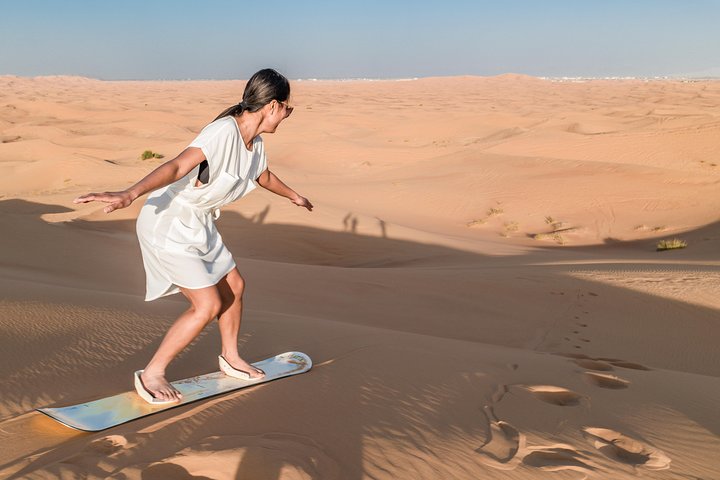 Dubai Red Dune Desert Safari: Camel Ride, Sandboarding & BBQ Options - Image 4