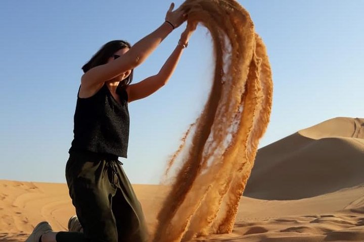 Dubai Red Dunes Safari with Camel Riding and Sand Boarding - Image 5