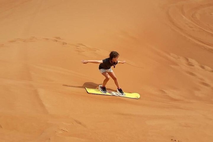 Dubai Self-drive Quad Bike, Sand Boarding, Camel Ride and Refreshments - Image 5