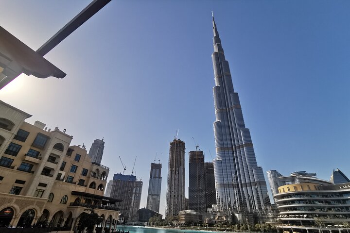 Dubai Semi Private Sightseeing Tour With Burj Khalifa Ticket - Image 1