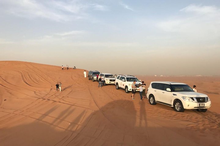 Dubai TRIO: City Tour - Desert Safari with BBQ- Dhow Cruise Dinner - Image 1