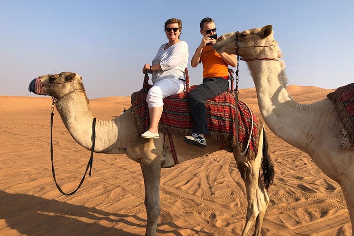 Dubai: Unique MORNING 4WD Red Dunes Safari incl. 30min Quad Bike - Image 2