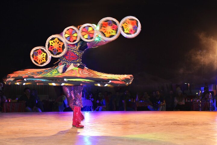 Evening Desert Safari Dubai with Camel Riding and BBQ Buffet Dinner - Image 5