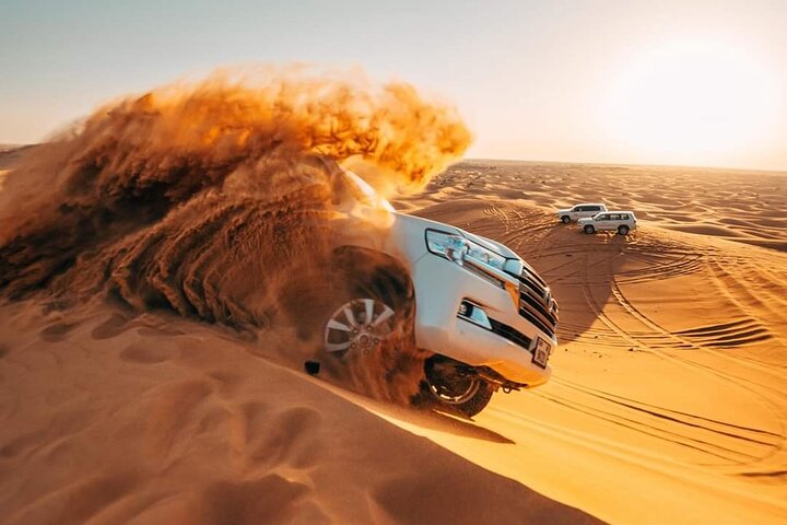 Evening Desert Safari In Dubai , 4x4 pick up, Shows, BBQ Dinner - Image 2