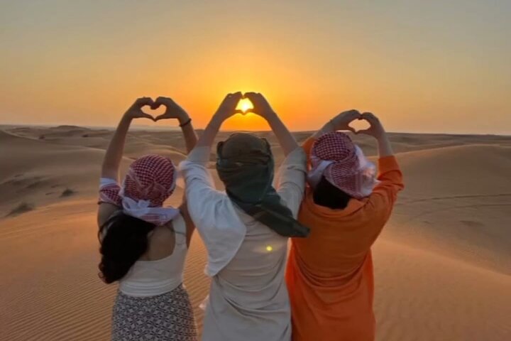 Evening Desert Safari in Dubai with Dune Bashing and Live Shows - Image 1