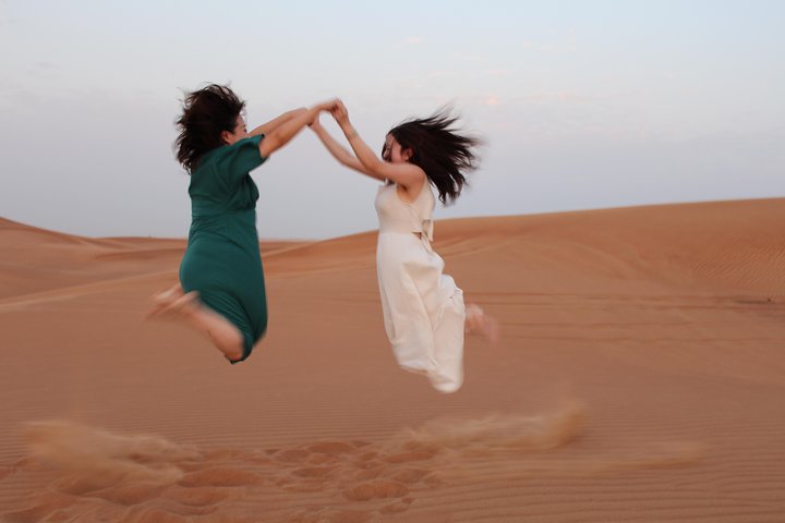 Evening Desert Safari on Red Dunes + Sandboarding + BBQ Dinner & Entertainment - Image 2