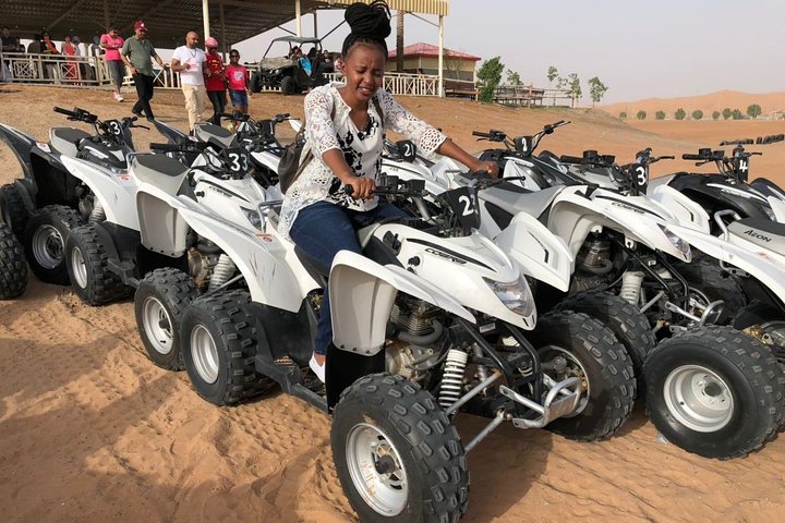 Evening Desert Safari with Quad Bike, Dune Bashing, Entertainments, BBQ Dinner - Image 2