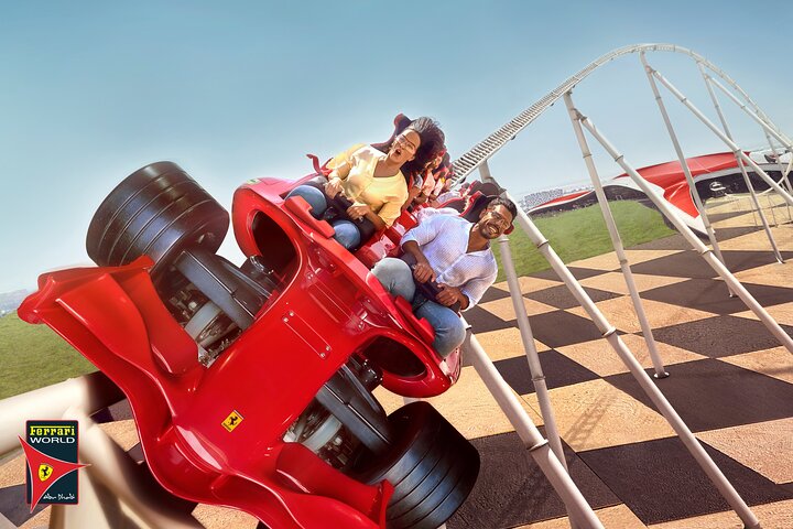 Ferrari World Abu Dhabi Tour from Dubai with transfers - Image 1