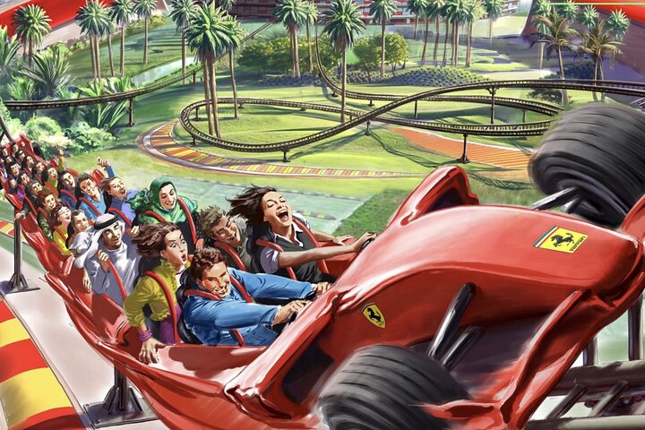 Ferrari World Abu Dhabi Tour with transfers from Dubai - Day Trip - Image 1
