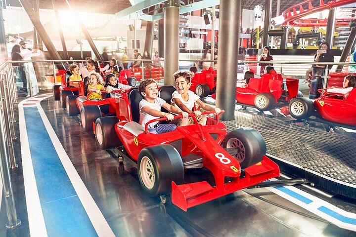 From Dubai: Ferrari World Return Shared Transfer Service - Image 4
