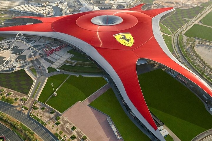 Full Day Abu Dhabi City+Ferrari World Park Ticket Private Basis - Image 1