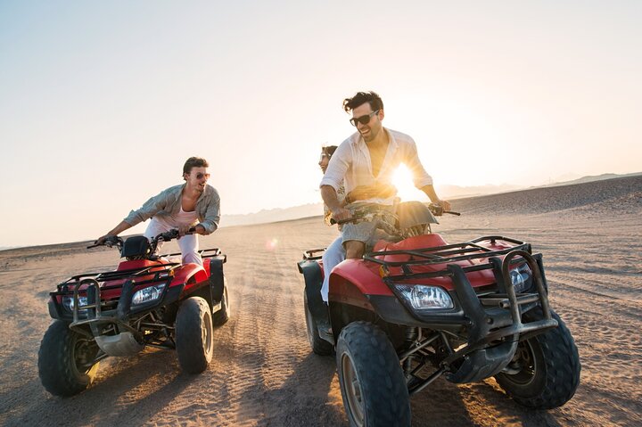 Full-Day Tour in Dubai: Desert Safari & Quad bike with BBQ Dinner - Image 1