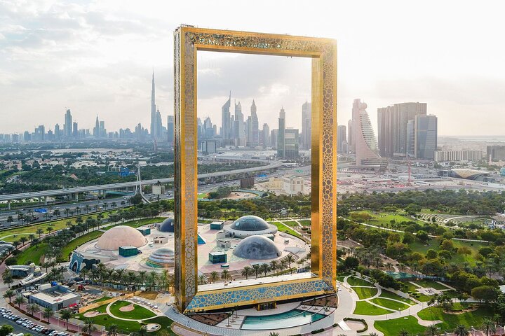Half-Day Private City Tour with Magical Dubai Frame Visit - Image 1