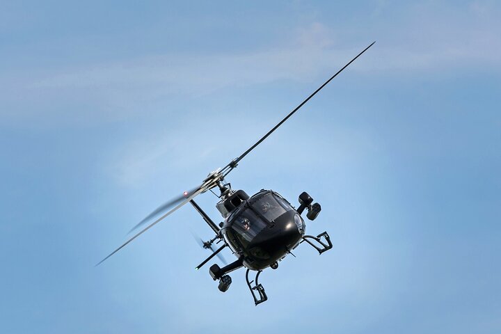 Helicopter Ride Global Village Visit Tour with Private Transfer - Image 1