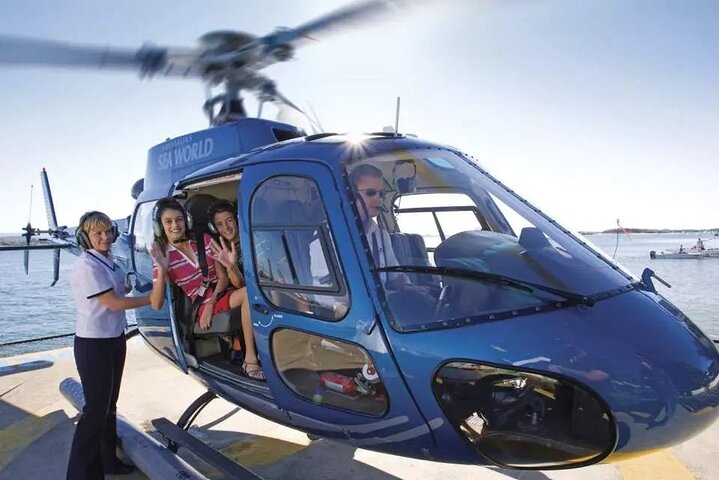Helicopter Ride Global Village Visit Tour with Private Transfer - Image 4