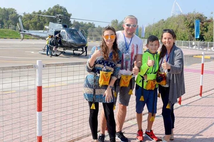 Helicopter Ride Global Village Visit Tour with Private Transfer - Image 3