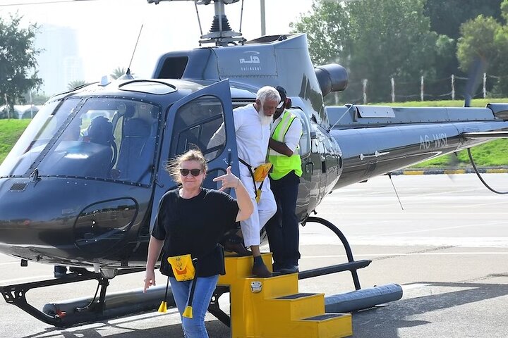 Helicopter Ride Global Village Visit Tour with Private Transfer - Image 5