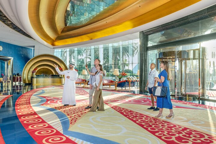 Inside Burj Al Arab Tour with Gold Cappuccino and Transfer - Image 1
