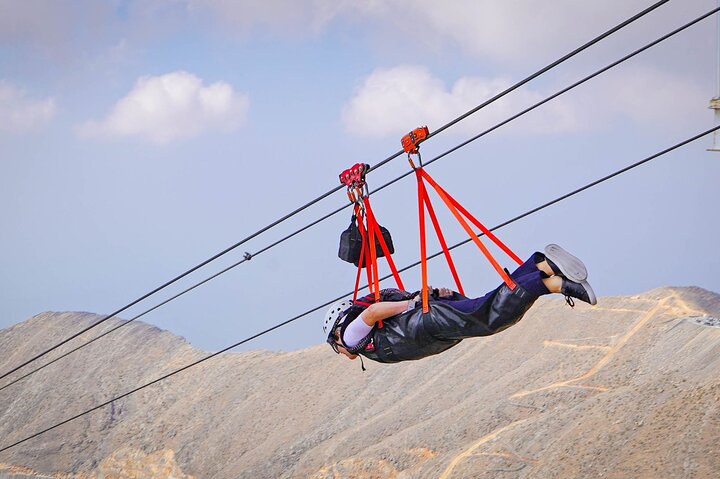 Jebel Jais World’s Longest Zipline From Dubai with Transfer - Image 3