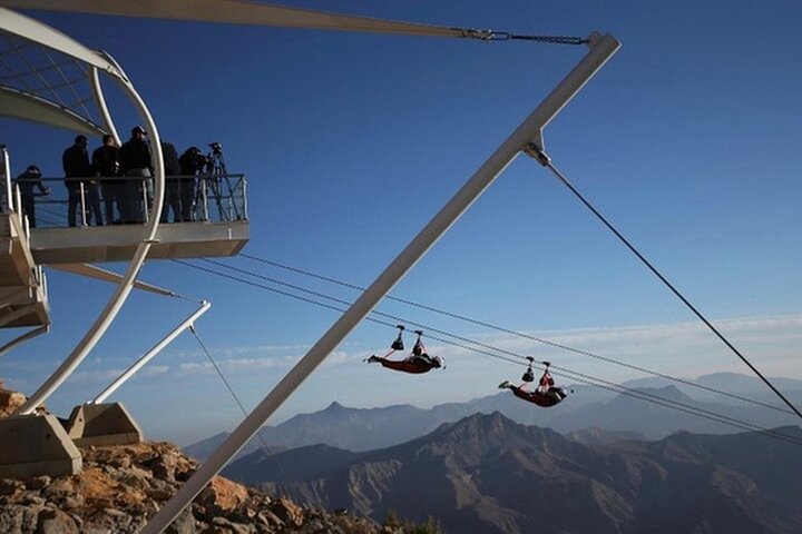 Jebel Jais World’s Longest Zipline From Dubai with Transfer - Image 2