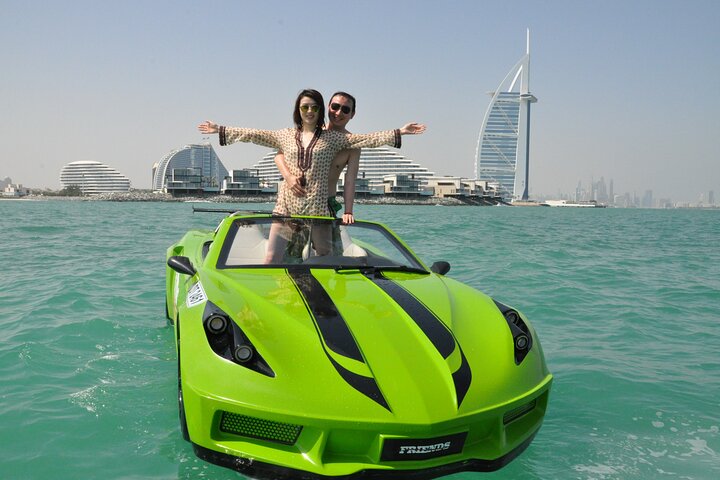 Jet Car in Dubai Private Tour 60min: Burj Al Arab to Atlantis - Image 2