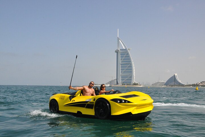 Jet Car in Dubai Private Tour 60min: Burj Al Arab to Atlantis - Image 1