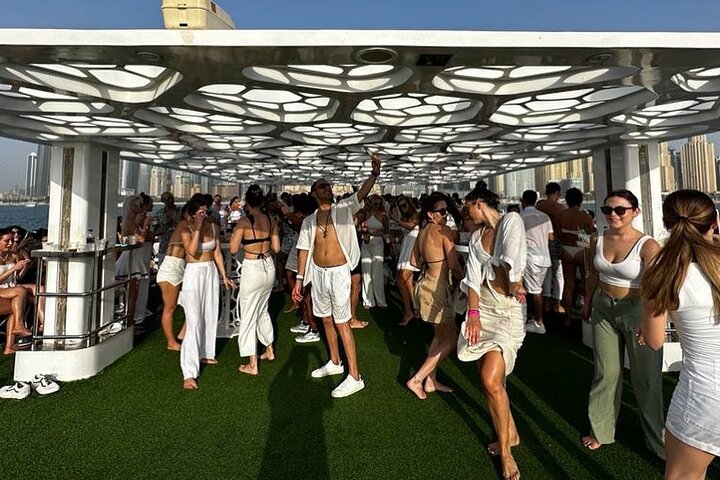 Lotus Mega Yacht 3 Hour Dinner Sail with Optional Transfer - Image 1