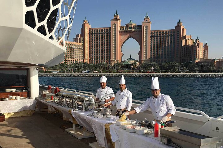 Lotus Mega Yacht Breathtaking Dinner 3-Hour Cruise With Pickup & Drop off - Image 2