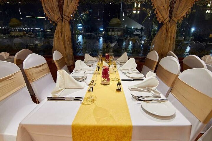 Luxurious Dinner on a Dubai Marina Dhow Cruise - Image 3