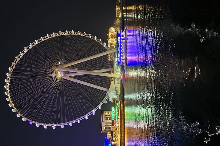  Luxury Glass Boat At Dubai Marina With 2-Hour Cruise+ Dinner + live shows - Image 3