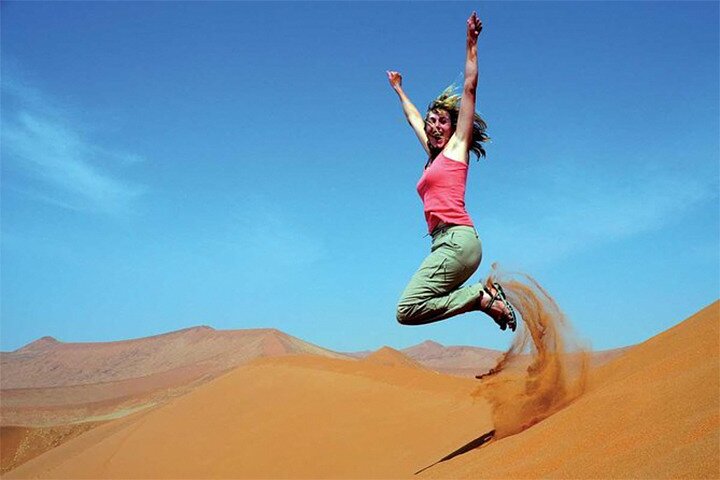 Morning 4x4 Desert Safari Dubai with Sandboarding and Camel Ride  - Image 3