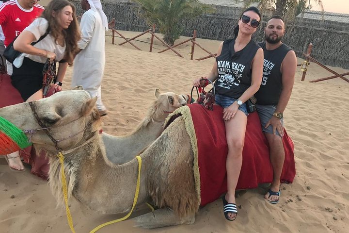  Morning Camel Trekking Over the Red Sand Dunes - Image 5