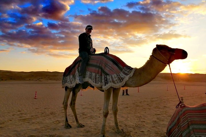  Morning Camel Trekking Over the Red Sand Dunes - Image 3