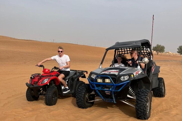 Morning Desert Excursion with Quad Bike Camel Ride & Sandboard  - Image 4