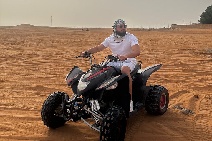 Morning Desert Excursion with Quad Bike Camel Ride & Sandboard  - Image 5