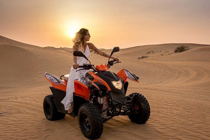 Morning Desert Safari, 25-Minutes Quad Bike and 20-Minutes Camel Ride - Image 5