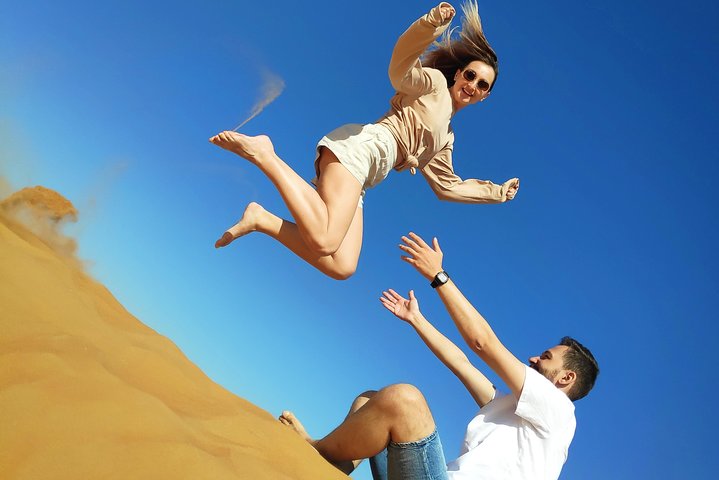 Morning Desert Safari (Dune Drive) - Camel Riding & Sand boarding - Image 3