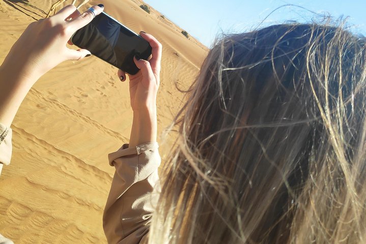 Morning Desert Safari (Dune Drive) - Camel Riding & Sand boarding - Image 1