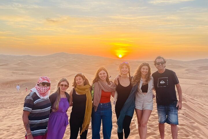 Morning Desert Safari Tour, Sand Boarding, camel riding on red Dunes  - Image 3