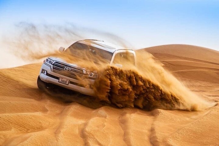 Morning Desert Safari Tour, Sand Boarding, camel riding on red Dunes  - Image 5