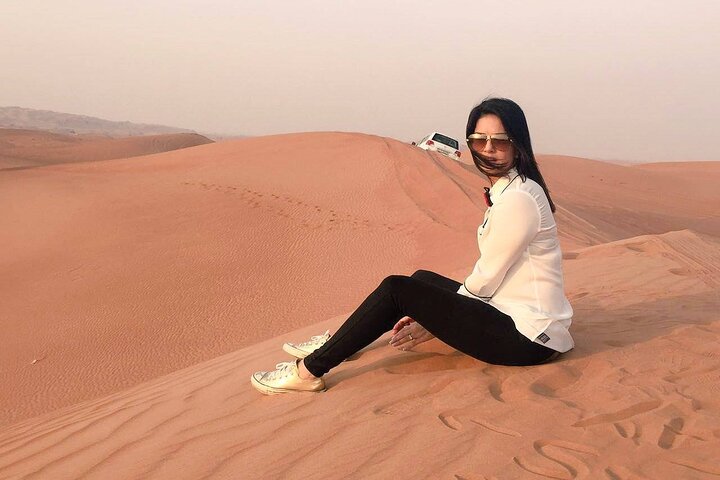 Morning Desert Safari with Camel Ride and Sand Boarding in Red Sand - Image 5