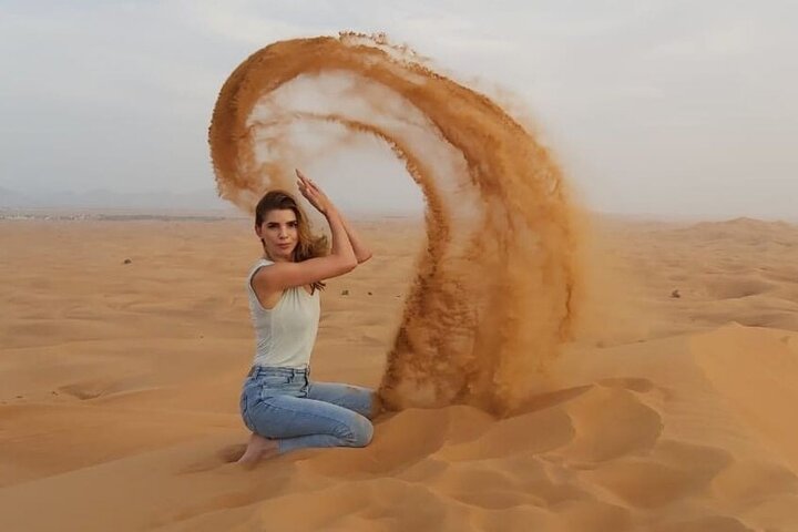 Morning Desert Safari with Camel Ride and Sand Boarding in Red Sand - Image 4