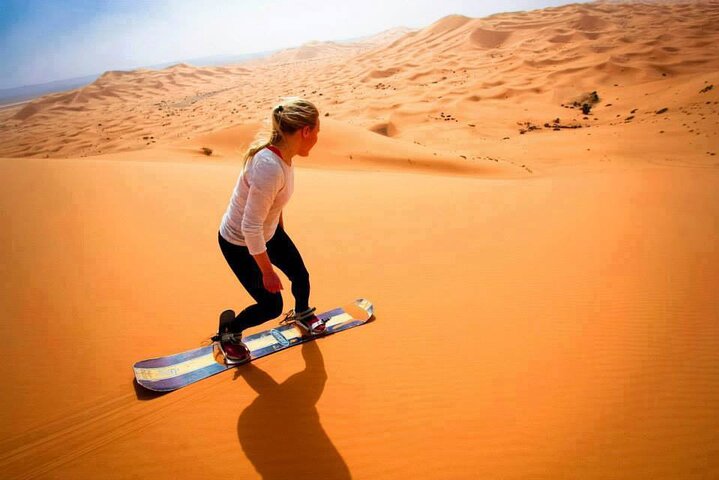 Morning Desert Safari with Camel Ride and Sand Boarding in Red Sand - Image 3