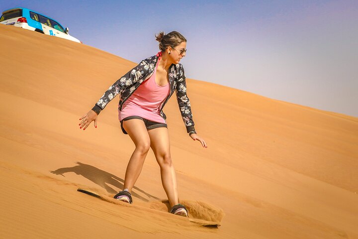 Morning Desert Safari With Camel Ride & Sand Boarding - Image 2