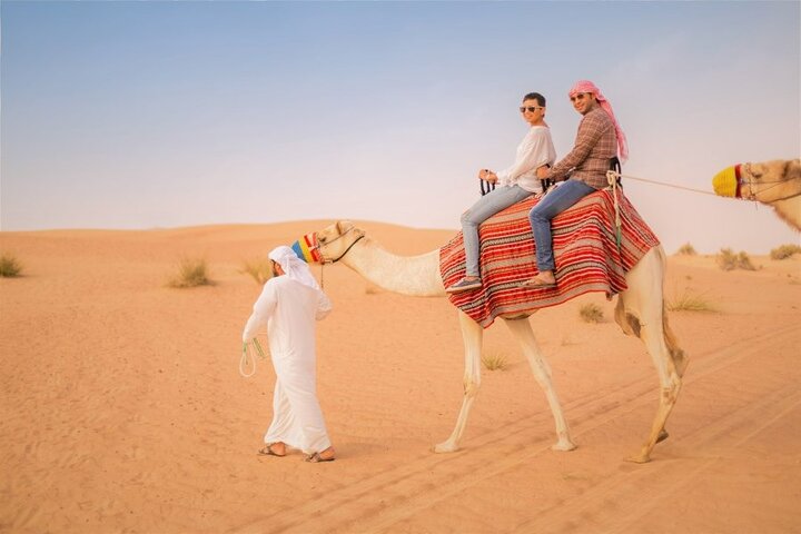 Morning Desert Safari With Camel Ride & Sand Boarding - Image 1