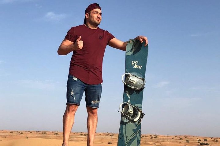 Morning Desert Safari with Camel Rides, Sand Boards and Dune Bashing - Image 5