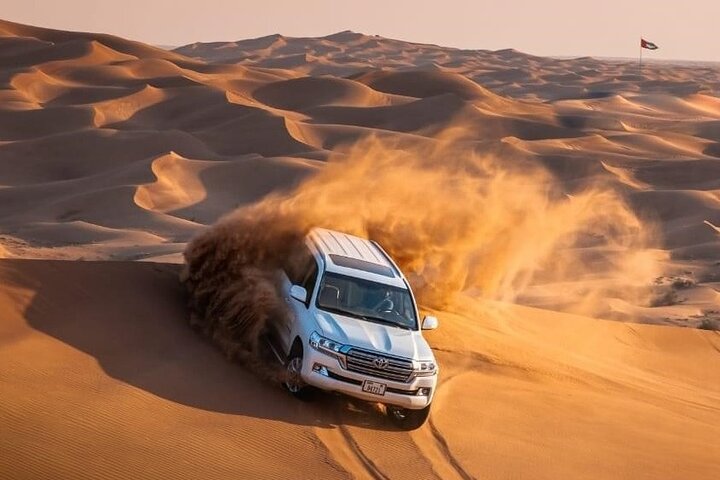 Morning Desert Safari with Dubai City Tour & Evening Dhow Cruise - Image 1