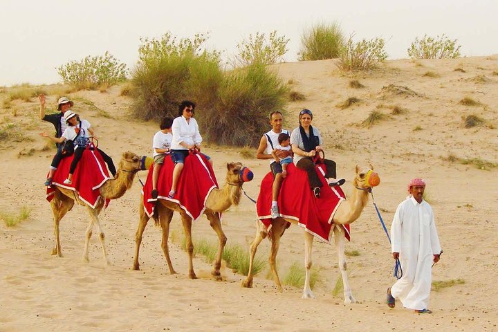 Morning Dubai Red Dunes Safari With Camel Ride & Sand boarding - Image 2